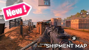 New* Shipment Map Gameplay in Call of Duty Mobile || New Multiplayer Map , New scorestreak, operator