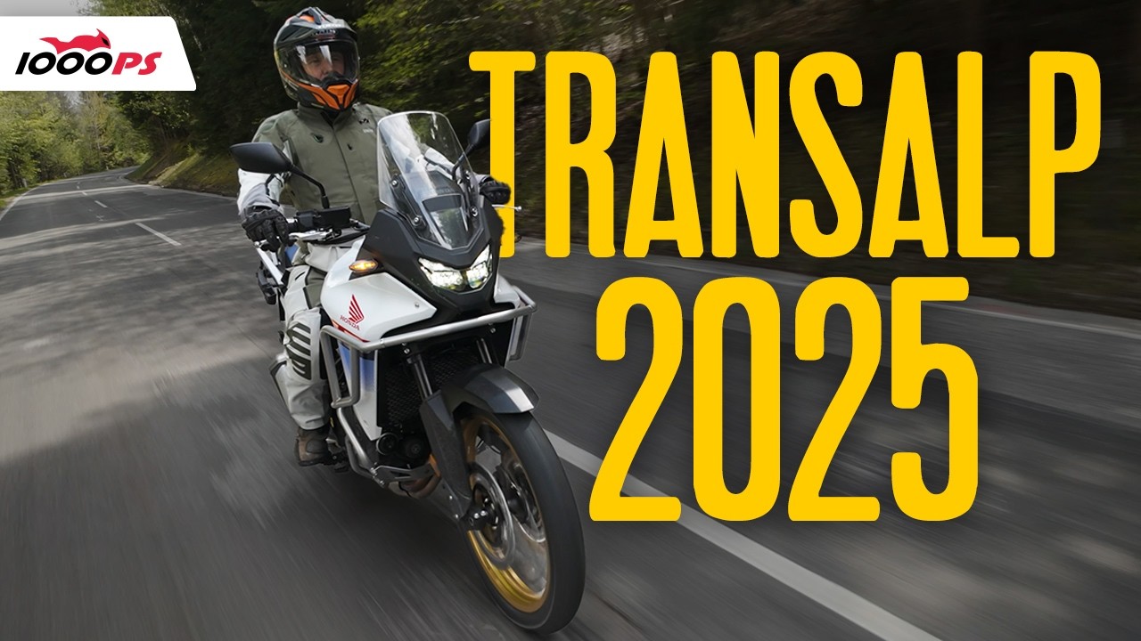 Primo test su strada della Honda XL750 Transalp 2025