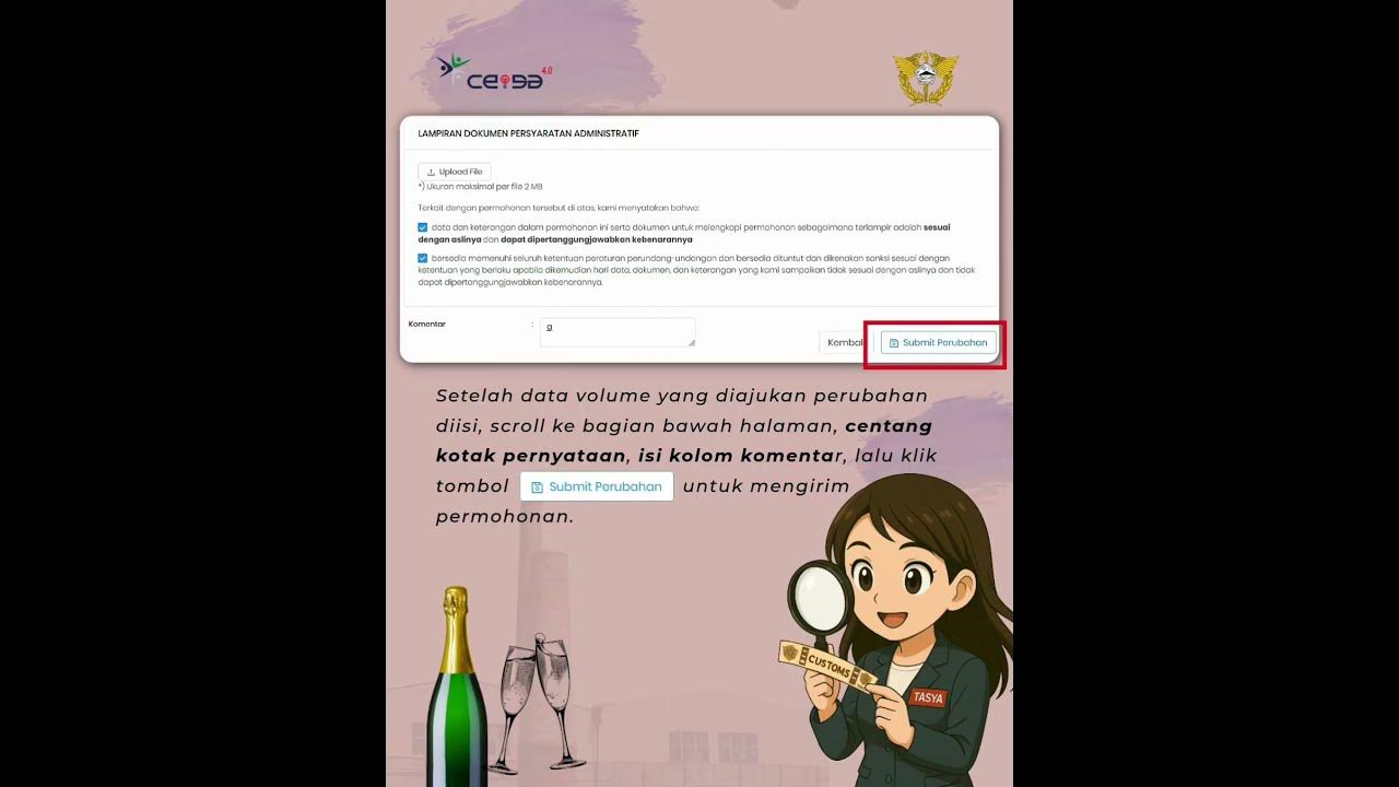 π¨ Perubahan volume KEP pembebasan cukai di CEISA 4.0!π― #TasyaUpdate #ceisacare #ceisa #ceisa 40 π¨ Perubahan volume KEP pembebasan cukai di CEISA 4.0!π― #TasyaUpdate #ceisacare #ceisa #ceisa 40