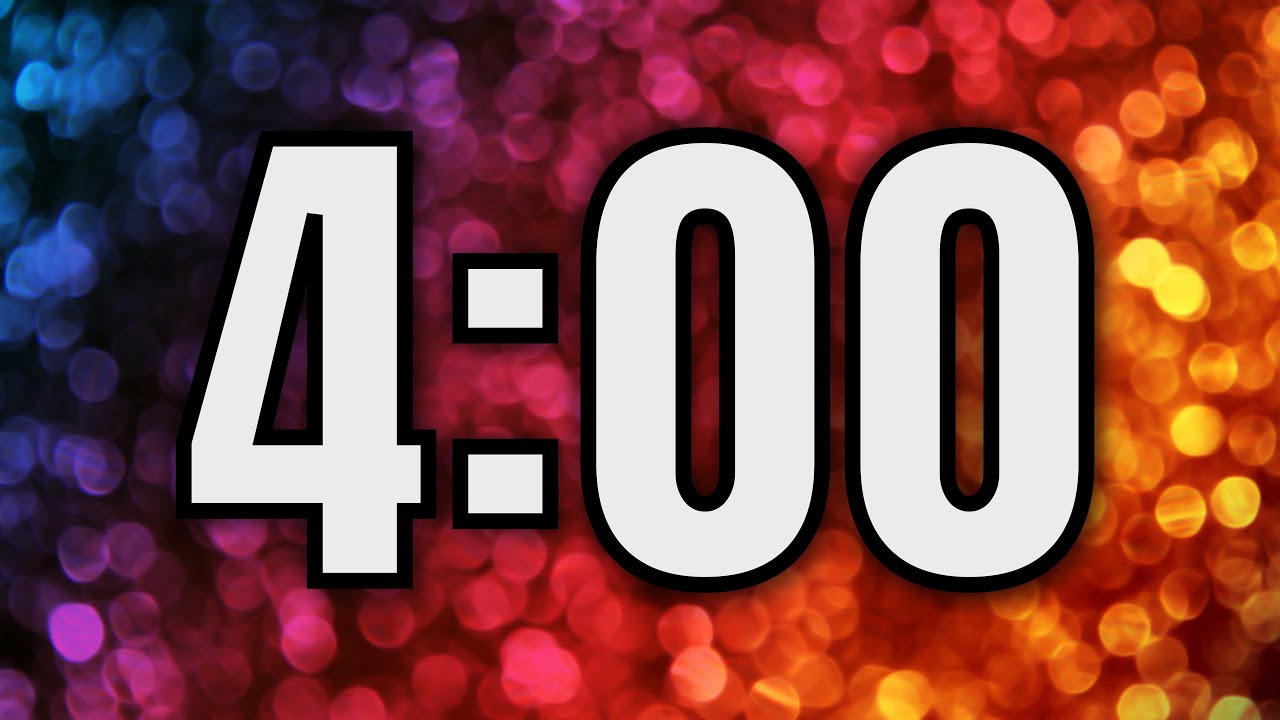 4 MINUTE TIMER ⏲ - YouTube.