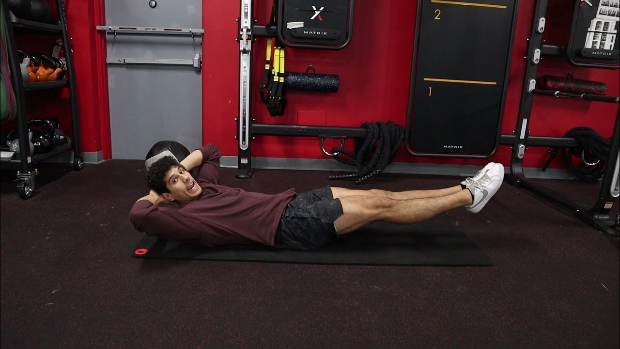 Bicycle Crunches Proper form to not hurt your neck! YouTube