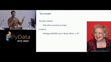 Joshua Falk: Generating realistic, differentially private data sets using GANs | PyData NYC 2019