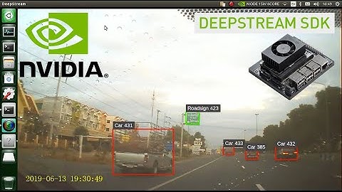 DeepStream SDK  TrafficCamNet บน NVIDIA Jetson Xavier NX  Test2