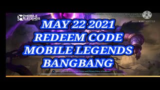 MAY 22 2021 - REDEEM CODE MOBILE LEGENDS BANGBANG screenshot 5