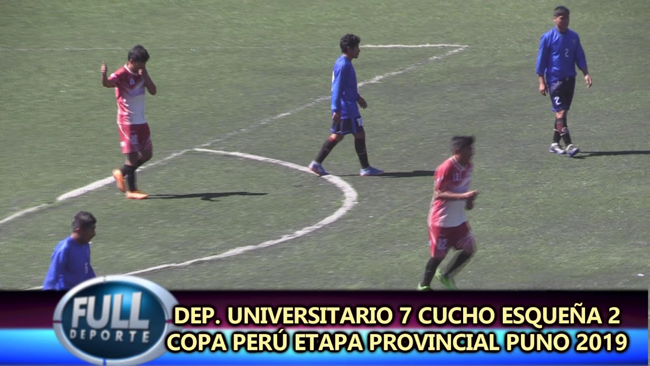 DEPORTIVO UNIVERSITARIO 7 ESTUDIANTES CUCHO ESQUEÑA 2 - LOS GOLES DEL 2DO TIEMPO latam pass