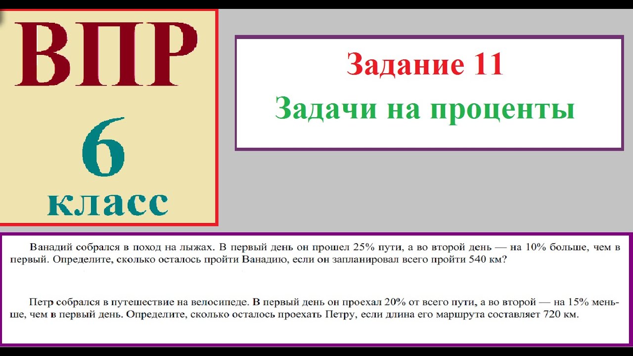 Какую задачу решает впр. Задачи на проценты ВПР. Задачи на проценты 6 класс с решением. Задания с процентами ВПР. Задачи на проценты 6 класс ВПР.