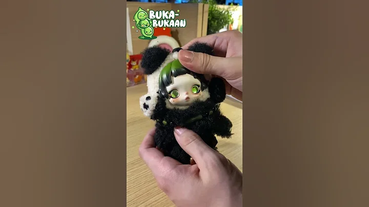 Cute Skullpanda LazyPanda Plush 🐼 Blind Box Unboxing #Shorts