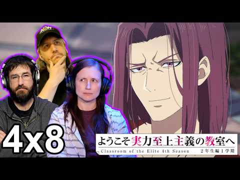 The Dragon Man With A Plan- Classroom Of The Elite S4 Episode 8 Reaction | AVR2