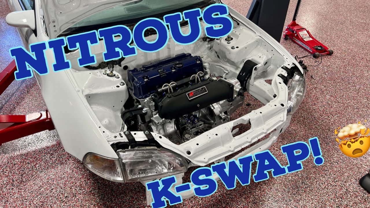 KSwap the WORLD! 🌍 Installing k20/k24 in our Nitrous Hatch! 🤟🏽 YouTube