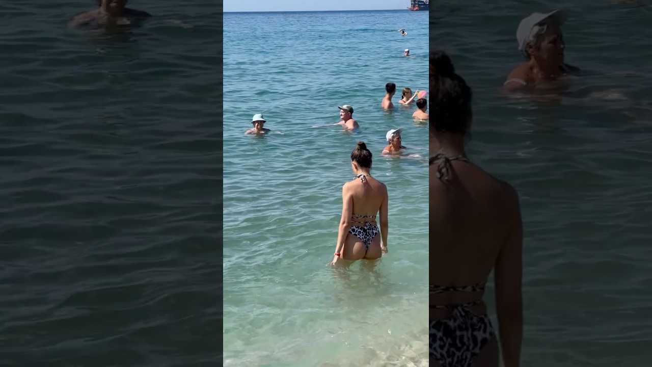 🇦🇷Summer Holiday Argentina Pinamar Beach Sea And Sand Nice Day🏖️ 