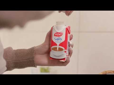 استمتع بطعم أغنى و اشهى للشاي مع حليب كي دي دي المبخر الخالي من السكر المضاف