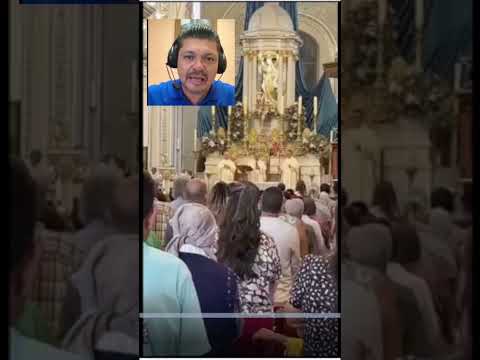 Obispo hace proselitismo en una iglesia. #josesiguesoñando