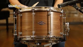 Craviotto 8x14 Walnut Custom Snare Drum—Quick 'N' Dirty