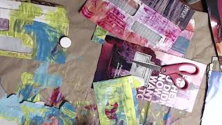 Upcycled Envelope Art