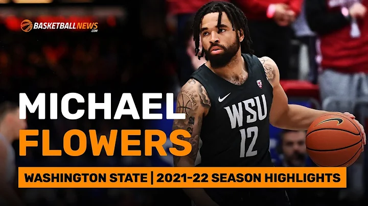 Michael Flowers | Washington State | 2021-22 Highl...
