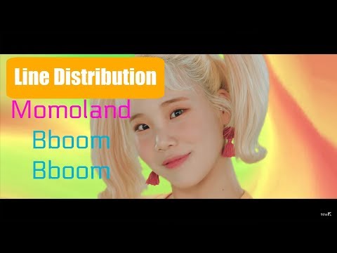 Momoland Bboom Bboom | Line Distribution (Timer)