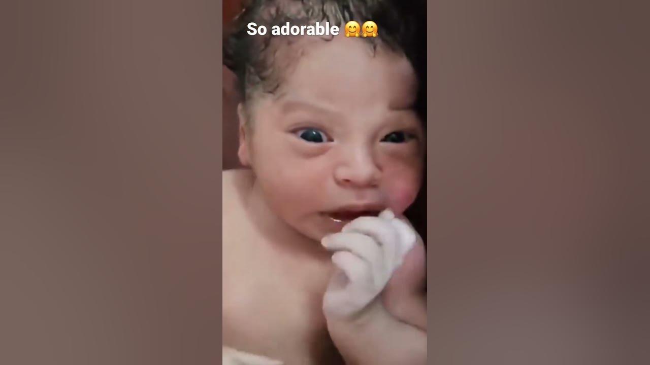 This Baby has just been born👀👀#baby baby boy #love #birth
