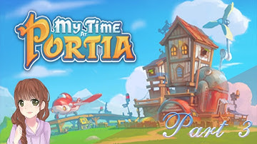 My Time At Portia (Part 3) Data Discs and Umbrellas!