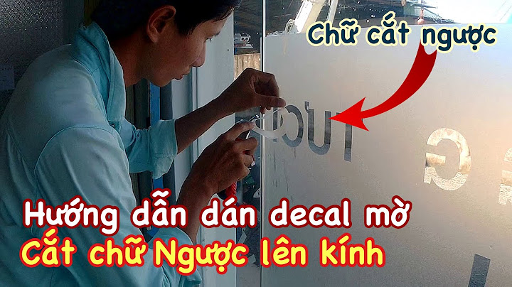 Hình decal hướng dẫn mở cửa ra vào