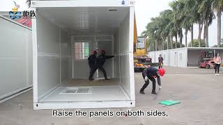 Portable Foldable Office Container Accommodation Cabin