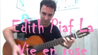 #EdithPiaf #LaVieenrose cover guitarra fingerstyle Nicolás Olivero