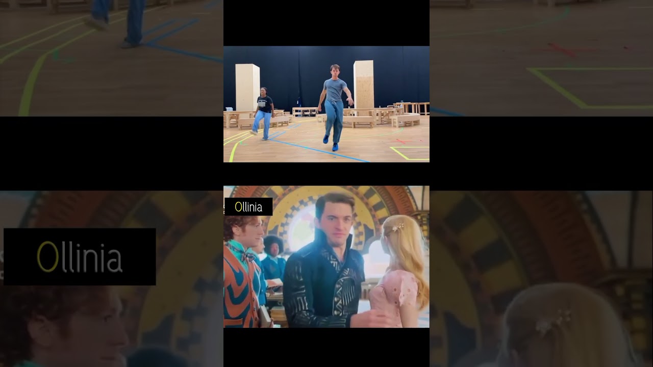 Jonathan Bailey preparándose para dar vida a Fiyero en Wicked. ✨