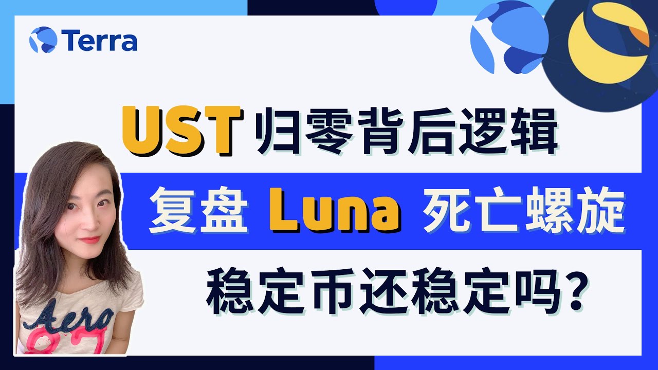 LUNA为什么会陷入死亡螺旋？丨币市狂跌Luna领头，稳定币还稳定吗丨Luna，Terra，UST，Anchor之间什么逻辑丨信心没有了信仰没有了