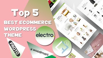 Top 5 best WordPress Ecommerce Theme  2022 ||Mostly used ecommerce theme 2022||latest 2022  theme