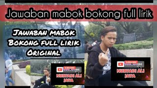 Jawaban mabok bokong full lirik