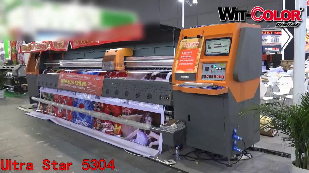 Wit-Color Solvent Printer Ultra Star 5304