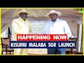 LIVE Ruto Museveni And Oburu Launch Kisumu Malaba SGR Construction LIVE Ruto Museveni And Oburu Launch Kisumu Malaba SGR Construction