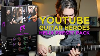 YOUTUBE GUITAR HEROES // Live Play Rock // Helix Preset Pack