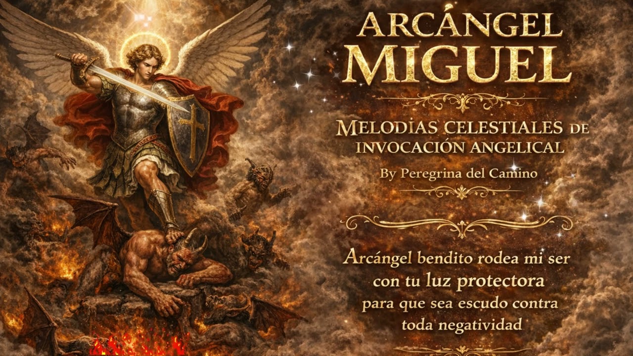 MELODIAS AL ARCÁNGEL MIGUEL🌺🌿ANGELIC INSTRUMENTAL MELODIES 💖 By Peregrina del Camino.