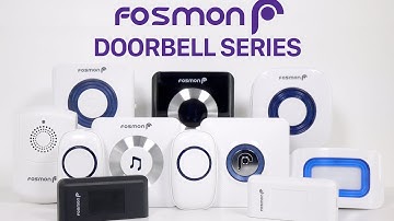 How to use the Wavelink Wireless Doorbell, Door Entry Sensor, Motion Sensor by Fosmon