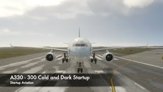Famous A330 - 300 Cold and Dark Startup Wealth
