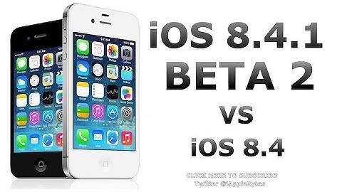 iOS 8.4.1 Beta 2 vs iOS 8.4 on iPhone 4S
