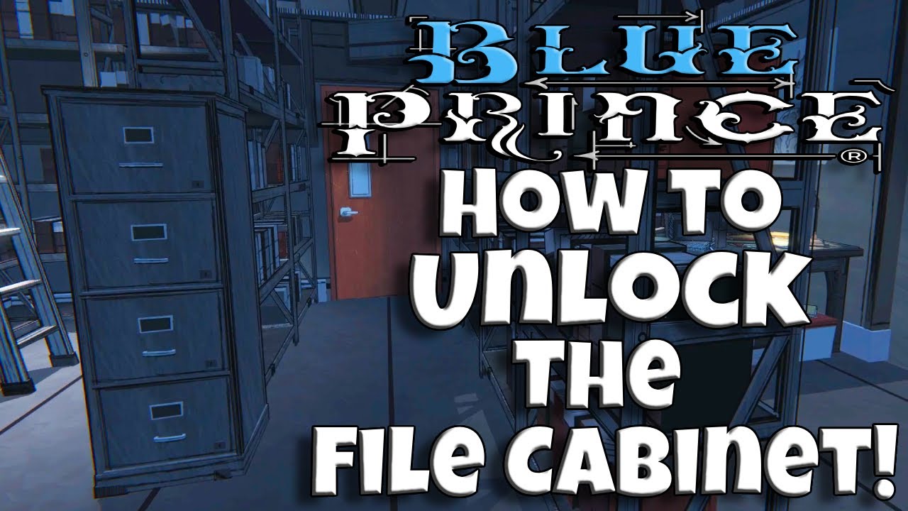 How To Unlock The File Cabinet in Blue Prince!