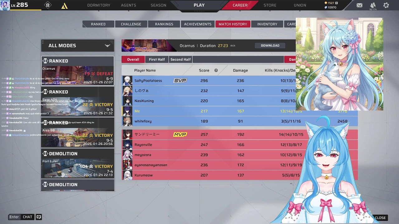 [EN/VIE} Strinova: I love my team - !dad !aim !math !god !hug