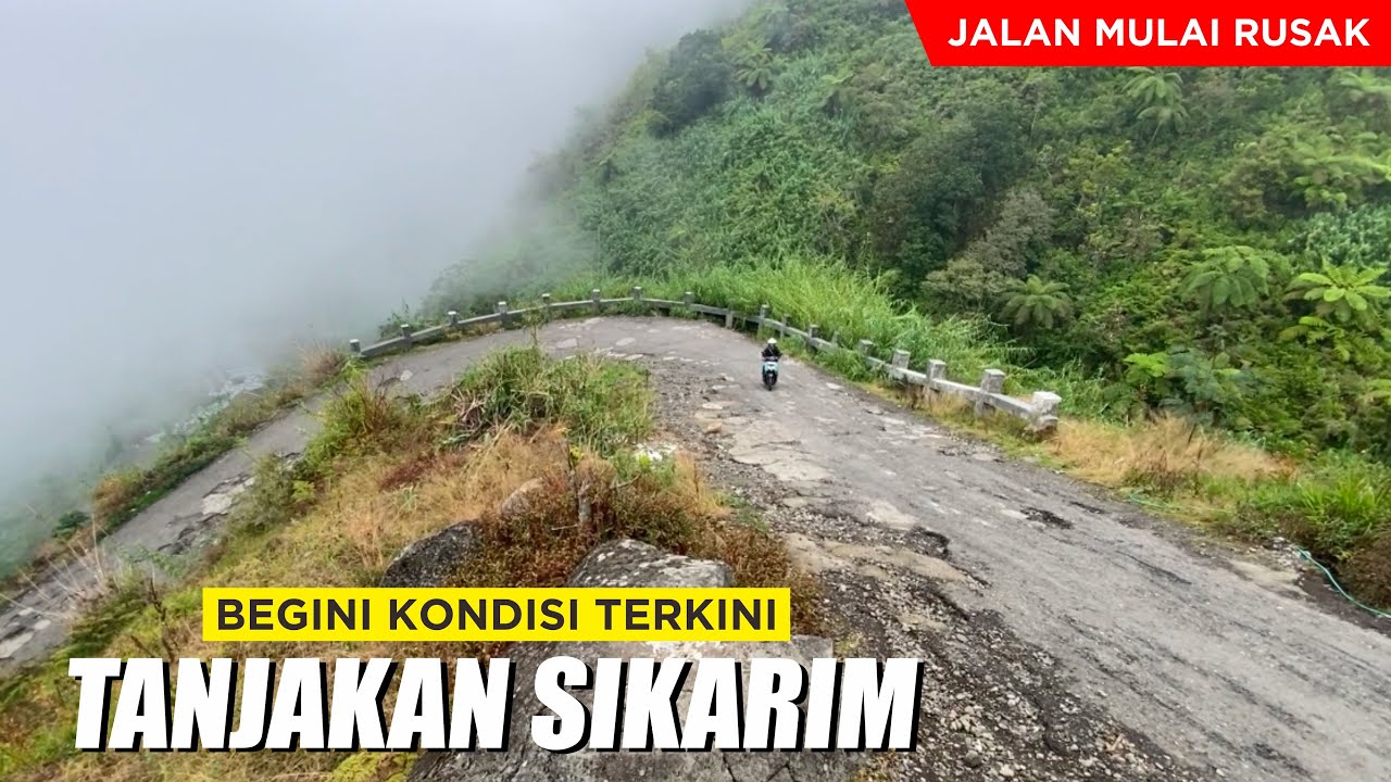 TERLALU BERBAHAYA ⚠️ Jalur Ini Di Tutup Google Maps ‼️ Tanjakan Sikarim Wonosobo