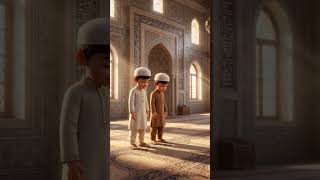 Soban and Faiq Go to the Mosque and Pray Together | Islamic Kids Story.