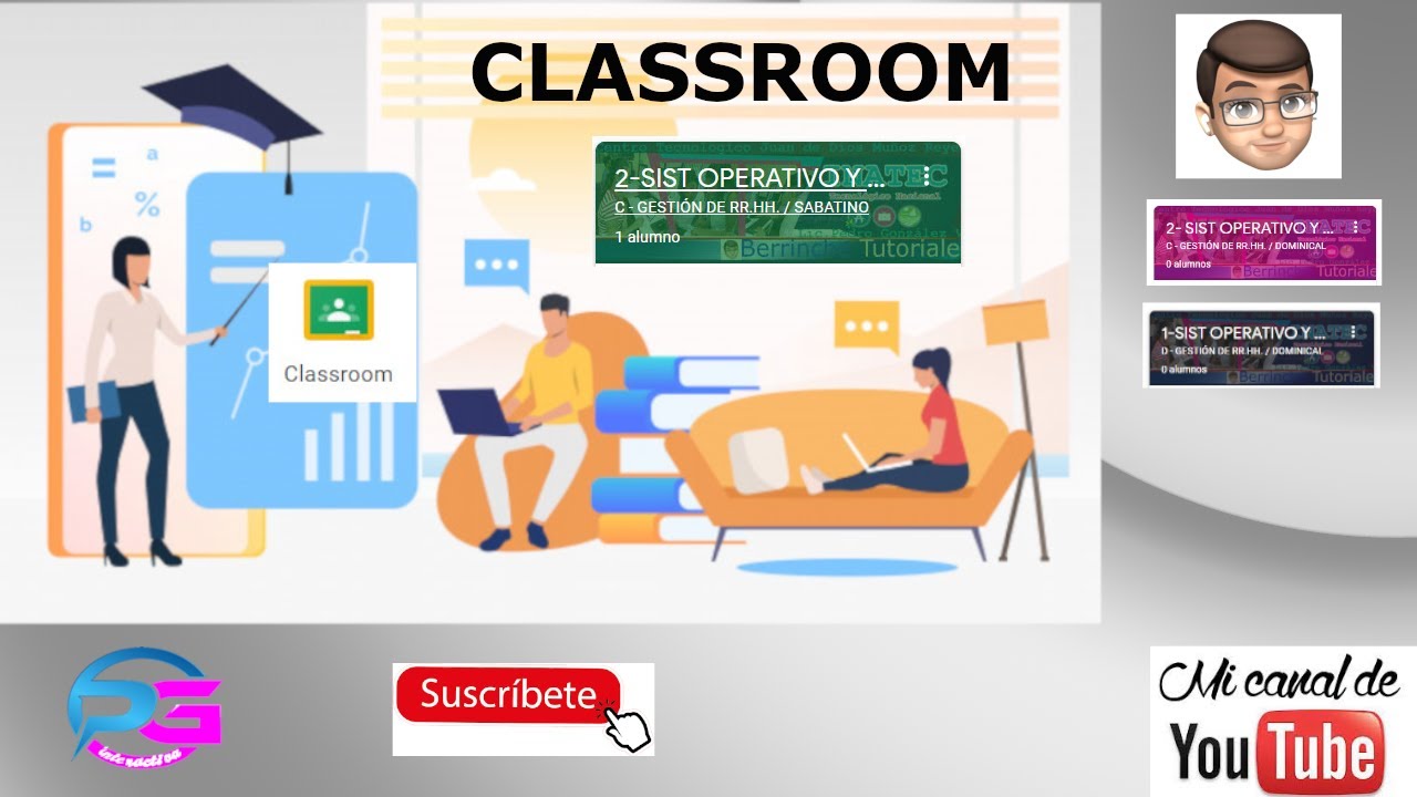 Añadir una clase a la plataforma classroom YouTube Añadir una clase a la plataforma classroom YouTube