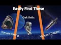 How to get gek relics korvax casings vykeen daggers  no mans sky synthesis