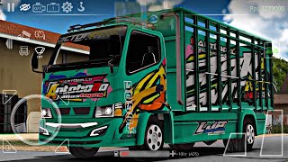 Keren Bangett!!! Modifikasi Jadi Truck Antobollo Sang Aktor Sawit Cuyyy | ES Truck Simulator ID screenshot 5