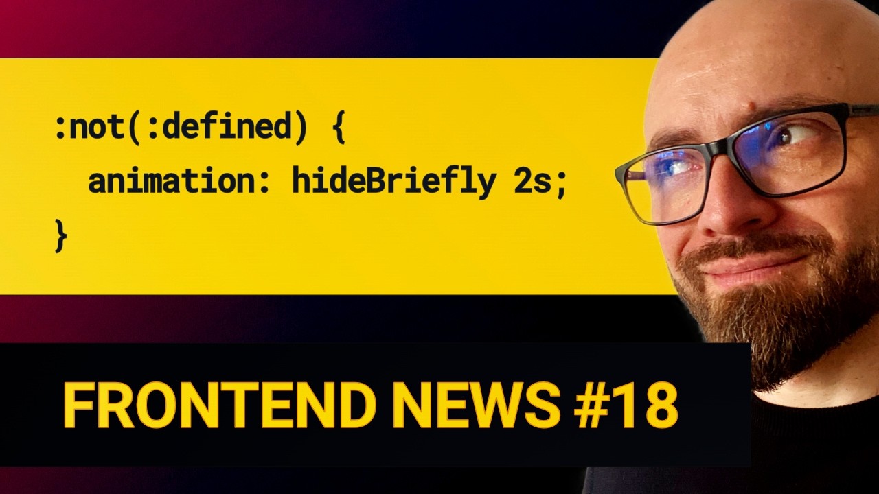 Frontend News #18: Self-Destructing CSS, Throttle Specific Requests In Chrome DevTools