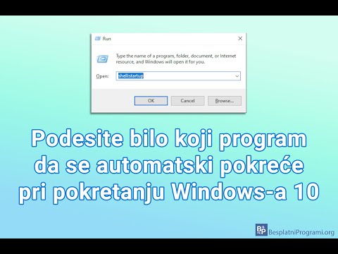 Video: Kako Pokrenuti Program Za Automatsko Pokretanje