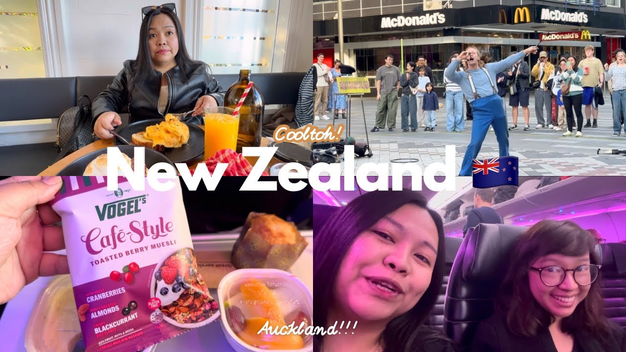 THE BEST AIRLINES! AIR NEW ZEALAND FLIGHT FROM AUCKLAND TO SYDNEY!