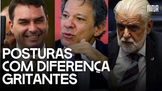 💥Haddad expõe contraste: Jaques Wagner responde à PF enquanto Flávio ri de perguntas sobre Vorcaro💥