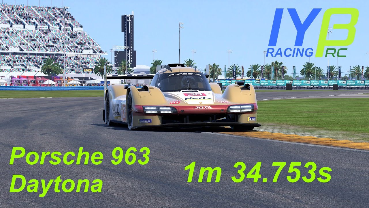 Porsche 963 Daytona Hotlap + Setup | Raceroom Leaderboard World
