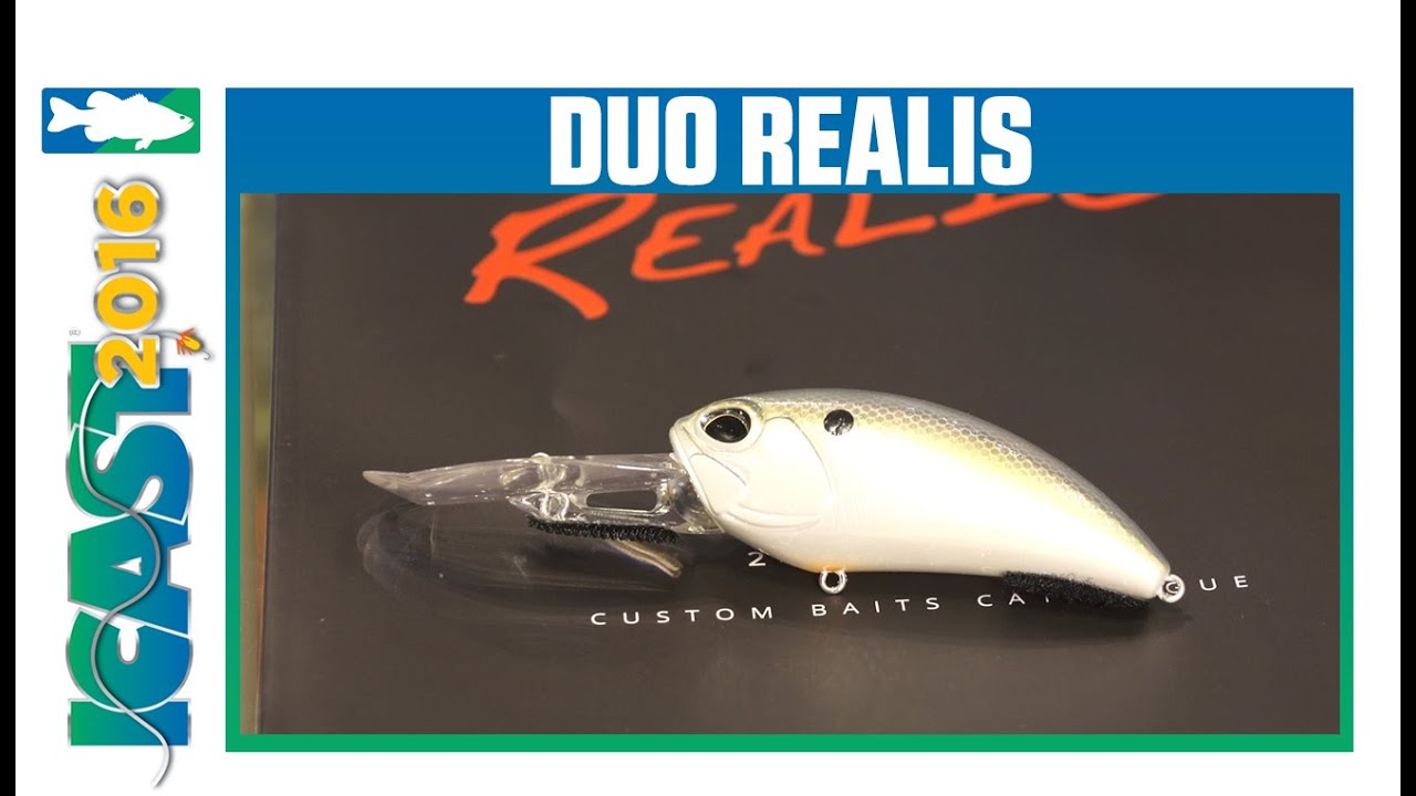 ICAST 2016 Videos - Duo Realis G87 15A Crankbait with Roy Hawk