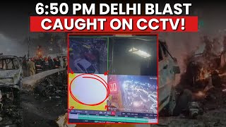 Caught On Camera: Moment Of Deadly Delhi Bomb Blast Near Red Fort